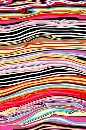 条纹印花华亿平台图片