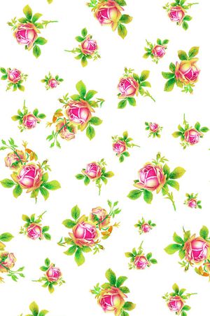 玫瑰花印花华亿平台图片