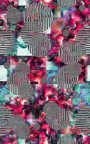 419191-抽象 波点条纹 滤色 服装 几何 