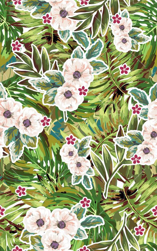 夏日印花华亿平台图片