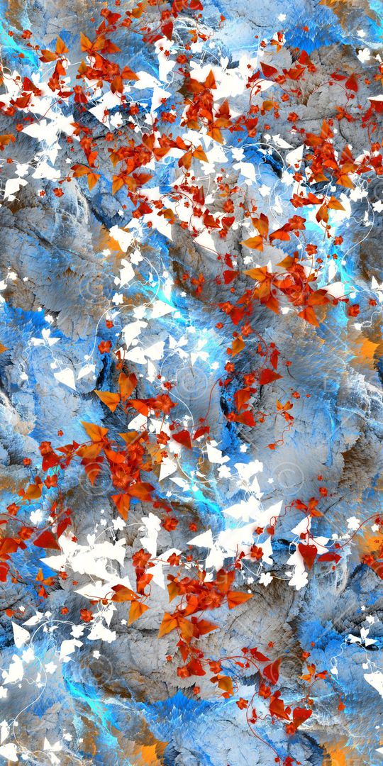 抽象印花华亿平台图片