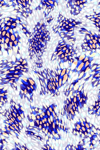 419369-抽象电子花卉几何心形抽象豹纹组合男