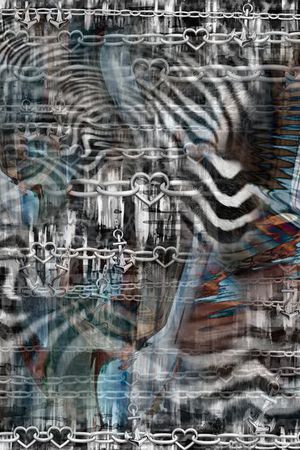 男装印花华亿平台图片