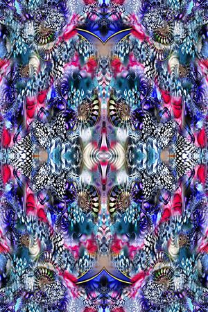 豹纹印花华亿平台图片