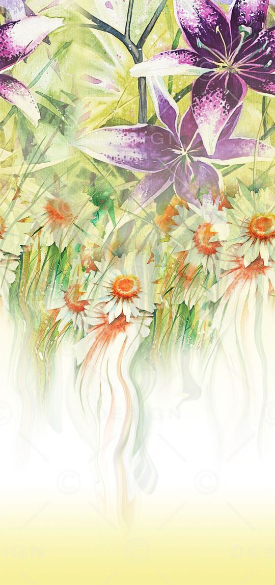 长裙印花华亿平台图片