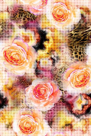 豹纹印花华亿平台图片