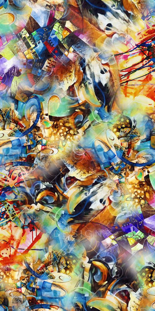 手绘印花华亿平台图片