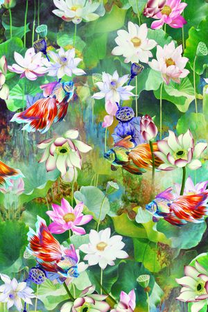 时尚印花华亿平台图片