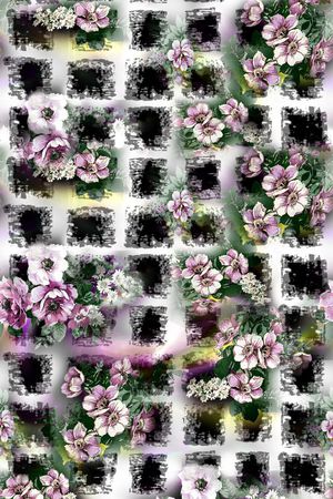 清爽印花华亿平台图片