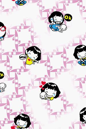 卡通印花华亿平台图片