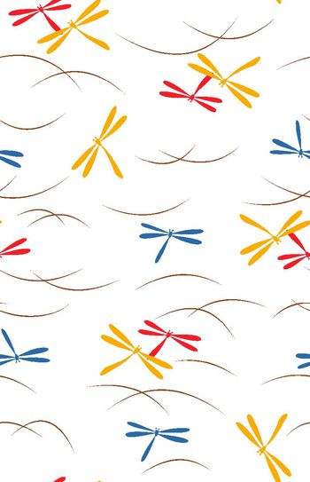 419686-女装衬衣线性蝴蝶花