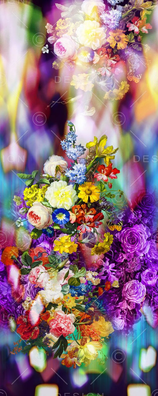 抽象印花华亿平台图片