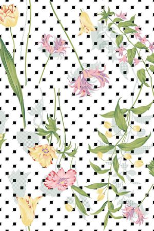 清新印花华亿平台图片