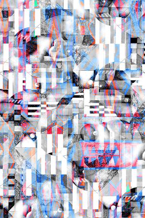 抽象印花华亿平台图片