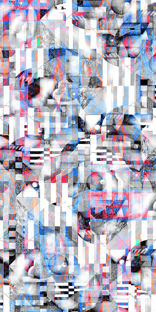 抽象印花华亿平台图片