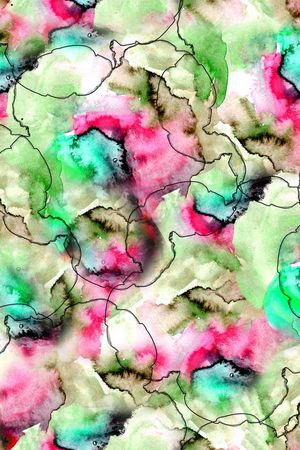 抽象印花华亿平台图片