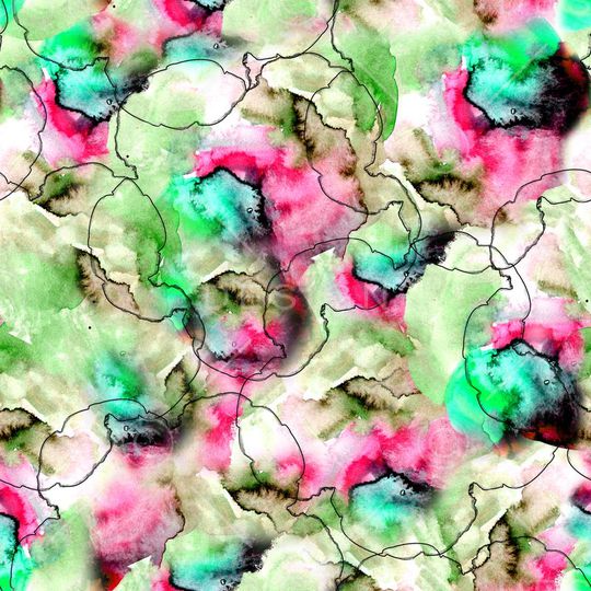 抽象印花华亿平台图片