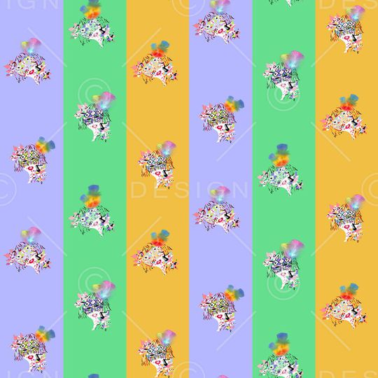 竖条印花华亿平台图片