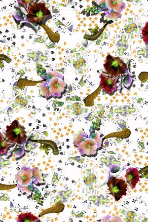 休闲风印花华亿平台图片