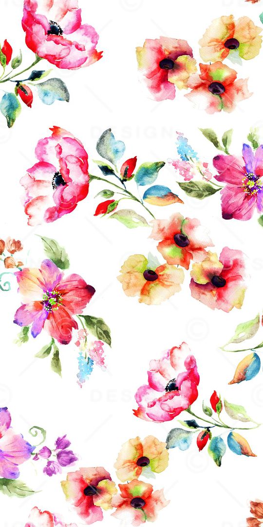 大气水彩印花华亿平台图片