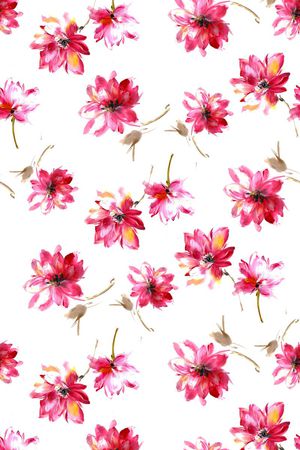 纯手绘印花华亿平台图片