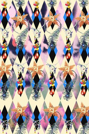 几何印花华亿平台图片