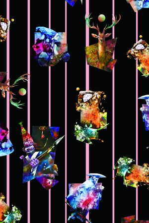 时尚印花华亿平台图片