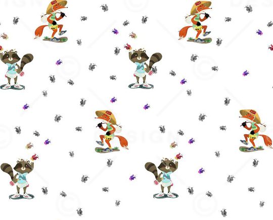 动物印花华亿平台图片