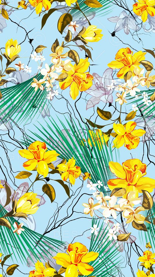 手绘印花华亿平台图片