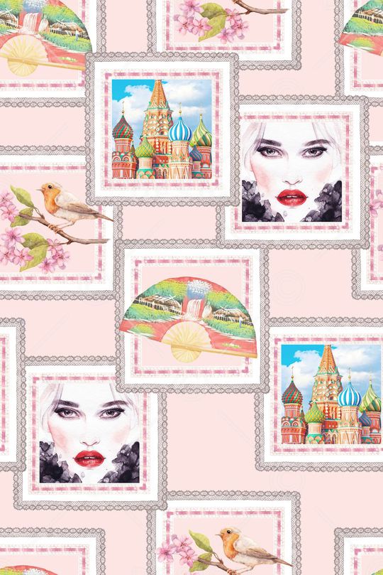 大牌印花华亿平台图片