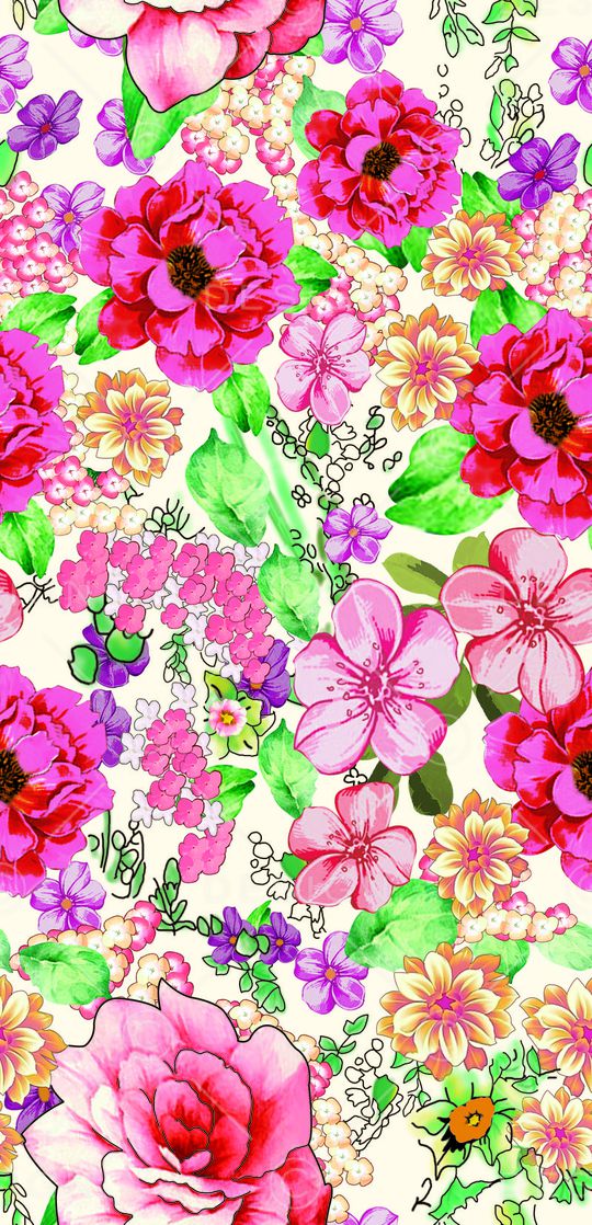 红花连衣裙印花华亿平台图片