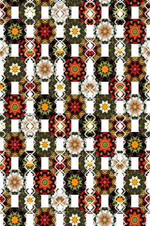 抽象几何印花华亿平台图片