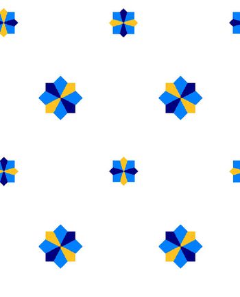 420113-几何块状花