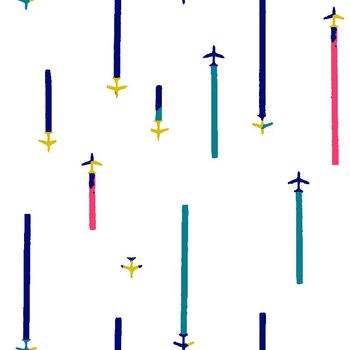 420116-线条小飞机