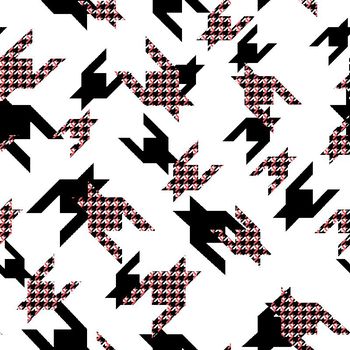 420127-魅力双色大千鸟格