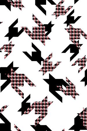 几何印花华亿平台图片