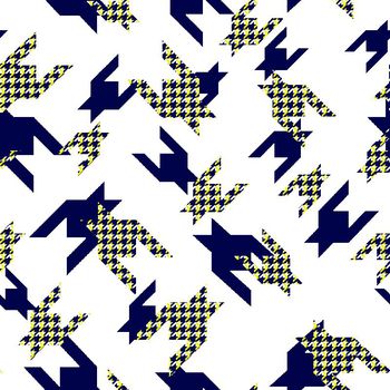 420128-魅力双色大千鸟格