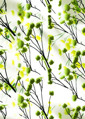 420129-复古抽象简约花卉服装图案