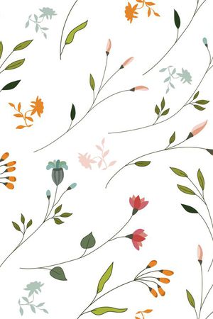 树枝印花华亿平台图片