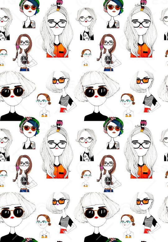 插画印花华亿平台图片