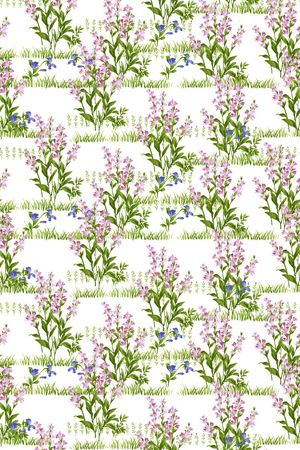 清新春夏印花华亿平台图片