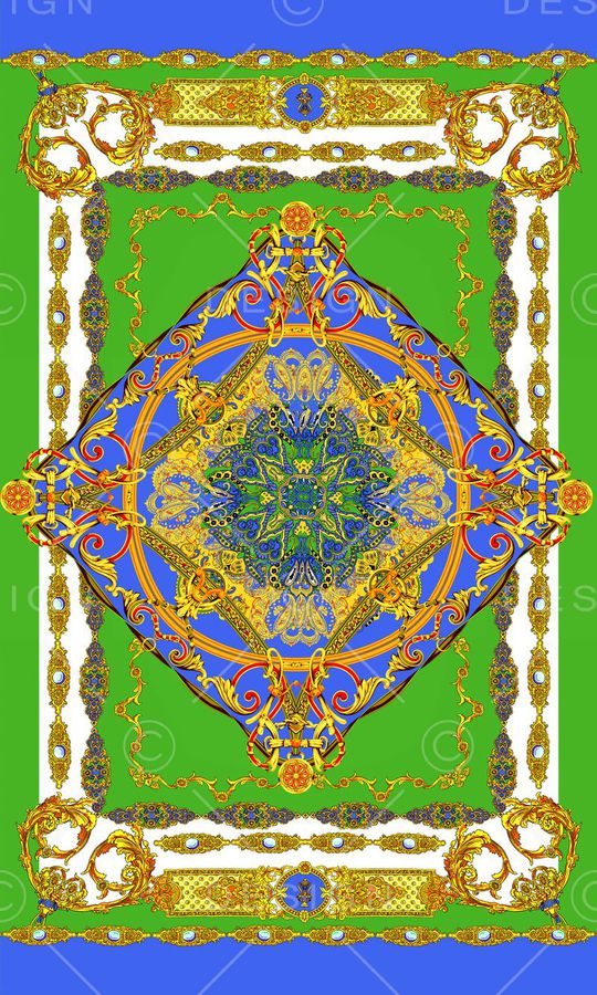 欧式印花华亿平台图片