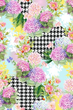 花朵印花华亿平台图片