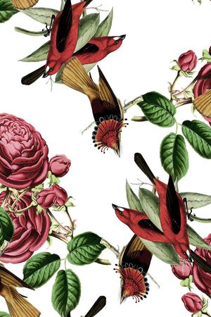 复古印花华亿平台图片