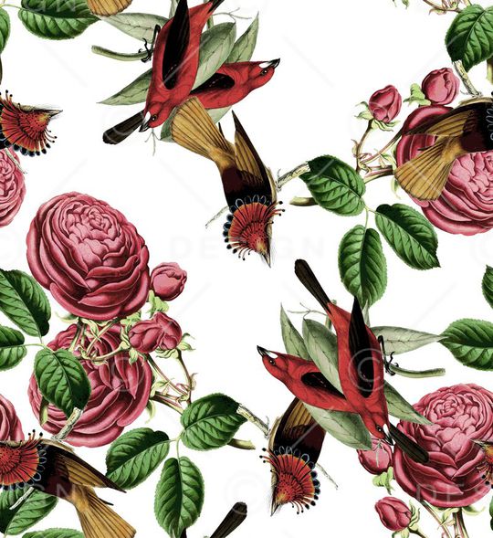 复古印花华亿平台图片