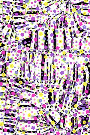 斑马纹印花华亿平台图片