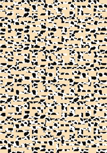 420620-简单简约阶梯砖形解构豹纹豹点图形男