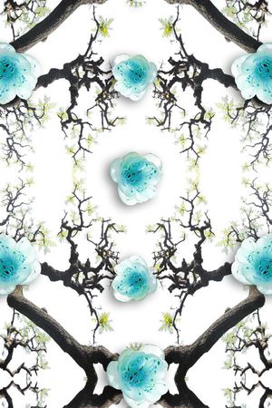 花瓣印花华亿平台图片