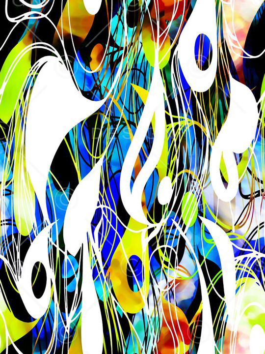 抽象印花华亿平台图片