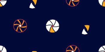 420789-简单几何车轮花